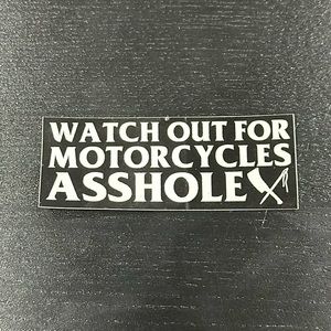 Rusty Butcher Decal Sticker